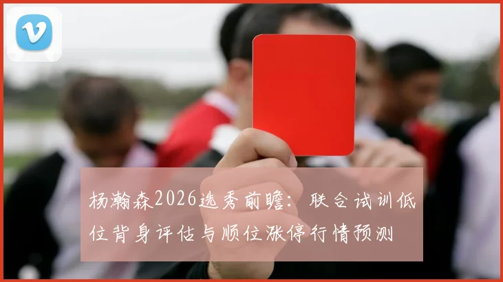 杨瀚森2026选秀前瞻：联合试训低位背身评估与顺位涨停行情预测